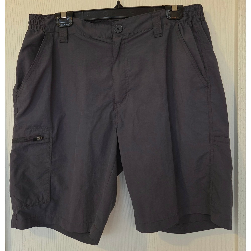 Red Head Brand Co Mens Cargo Hiking Shorts Size 36 Elastic Waist Utility Fishing